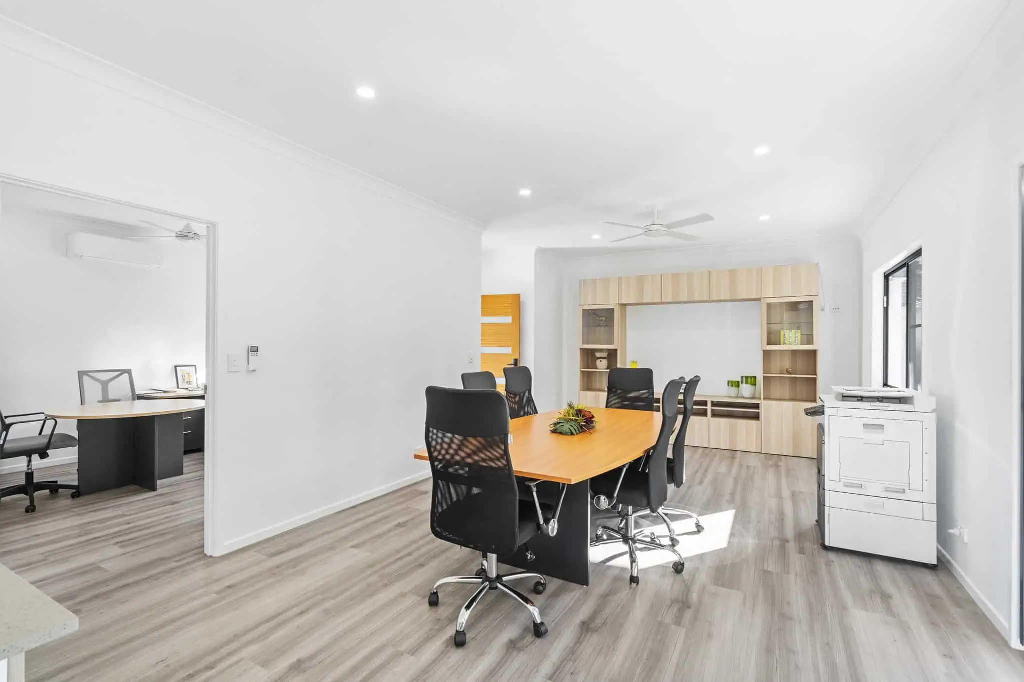 Megan office sitting view